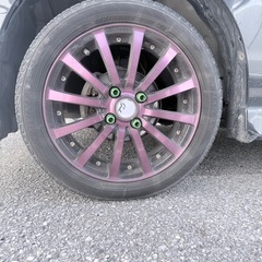 wheel tire set　165/55R15の画像