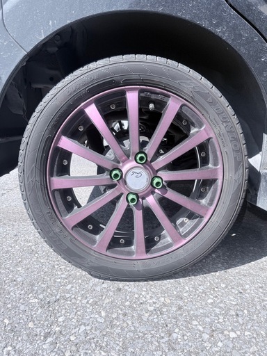 wheel tire set　165/55R15