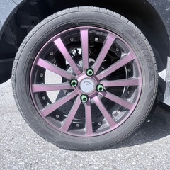 wheel tire set　165/55R15の画像