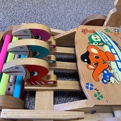 【格安】押しぐるま　レトロ　の画像