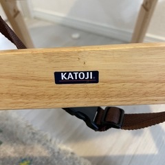 【KATOJI】木製　ベビーチェア　ナチュラルウッド　　赤ちゃん　子供　椅子　カトージの画像