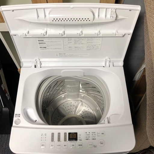 2021年製　ハイセンス　全自動電気洗濯機　5.5kg  AT-WM5511-WH  ST