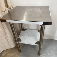 【無料/ステンレス作業台】の画像