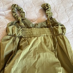 バルーンロングスカート　カーキ　Mの画像