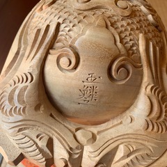 木魚　丸座布団　バチ　仏具　シャネル巾着付きの画像