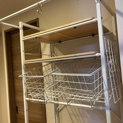 ラック＆スクロールワゴンの画像