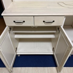 ニトリ　　キッチン　収納　食器棚の画像