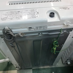 ジャングルジャングル貝塚店　洗濯機　ヤマダ　2020年製　6.0kg 上開き　縦型　白　ホワイト　スピードコース　ステンレス槽　ほぐし　風乾燥　チャイルドロック　中古　貝塚市　二色浜の画像