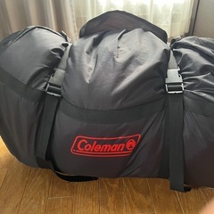 コールマン　シュラフ　キャンプアウトドアの画像