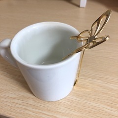 蝶デザイン　スプーンの画像
