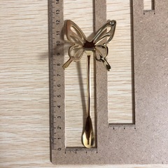 蝶デザイン　スプーンの画像