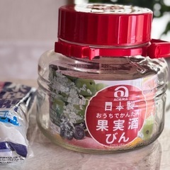 【保存びん＆氷砂糖】果実酒作りに！未使用・未開封の画像