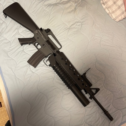 M16A2グレネードランチャー装備　電動ガン