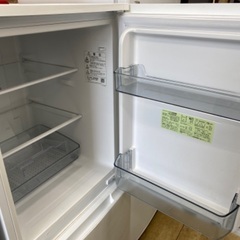 【6ヶ月保証】SHARP シャープ 2ドア冷蔵庫 SJ-D15H-W 2022年製の画像