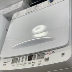 送料・設置込み可🉐表示価格より10%OFF🉐洗濯機　6kg  Hisense 2024年【分解クリーニング済み】の画像