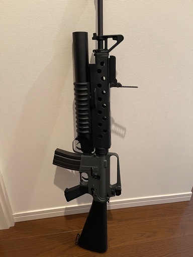 M16A2グレネードランチャー装備　電動ガン