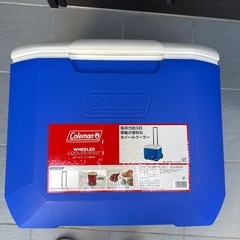 Coleman(コールマン) クーラーボックス ホイールクーラー 60QT 容量約56L 保冷力約3日 大容量 キャリー キャンプ アウトドア 釣り 部活 強力保冷 頑丈の画像