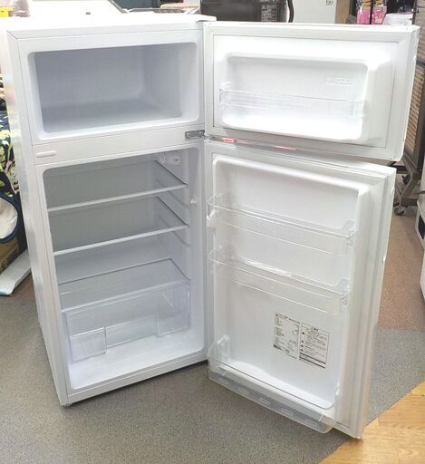 西岡店 冷蔵庫 112L 2024年製 マクスゼン JR112ML01WH ホワイト 2ドア MAXZEN 100Lクラス