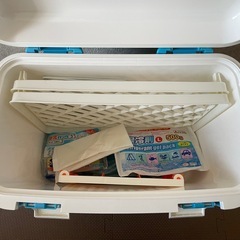 【売却済】【超美品】【一回使用】クーラーボックス+保冷剤等のおまけの画像