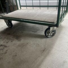 【業者歓迎】カゴ台車 ロールボックスパレット 100×60 14台まとめ売りの画像