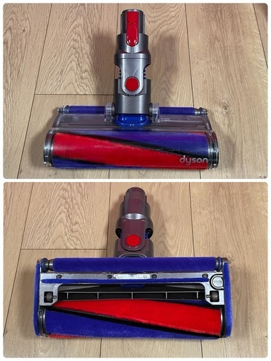 ダイソン ③ SV14 V11 美品純正ブルーパイプ　２タイプヘッドから選択　補強型トリガー装着　新品交換フィルター付　フルパーツ
