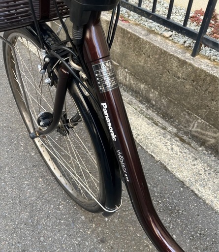 13.2ah Panasonic ビビ　電動自転車　管080314