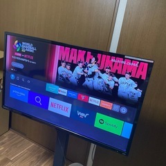 テレビ+テレビスタンドの画像