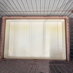 ペット用ケージ サークル ブラウン トレー付き 犬 猫 小動物うさぎの画像