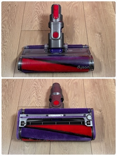 ダイソン ⑤ SV14V11 新品パープルパイプ　２タイプヘッドから選択　補強トリガー装着　新品交換フィルター付　パーツフルセット