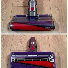 ダイソン ⑤ SV14V11 新品パープルパイプ　２タイプヘッドから選択　補強トリガー装着　新品交換フィルター付　パーツフルセットの画像