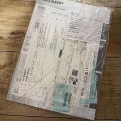 ドラム式洗濯機　SHARP ES-S7H-WRの画像