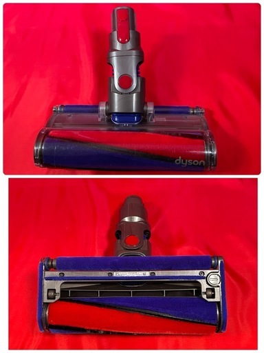 ダイソン⑥SV14V11 純正スタンド収納　新品ブルーパイプ　２タイプヘッドから選択　補強トリガー装着　新品交換フィルター　パーツ