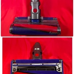 ダイソン⑥SV14V11 純正スタンド収納　新品ブルーパイプ　２タイプヘッドから選択　補強トリガー装着　新品交換フィルター　パーツの画像
