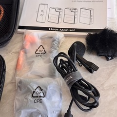 【未使用品】ワイヤレスマイクセットCOMICA BoomX-D2 の画像