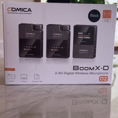 【未使用品】ワイヤレスマイクセットCOMICA BoomX-D2 の画像