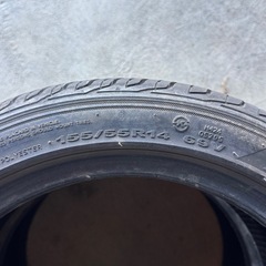 155/55/14 軽の旧車やイベント、転がし等に格安です‼️の画像