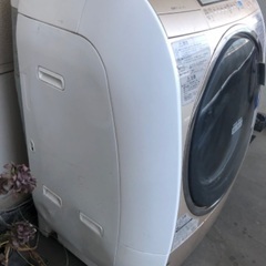 HITACHIドラム式洗濯機の画像