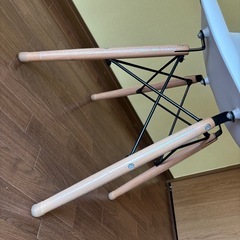 未使用　椅子　シェルチェア　イームズ　チェア　リプロダクト　白　ホワイトの画像