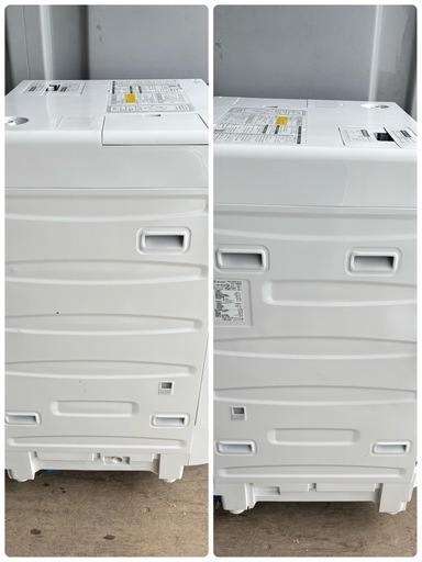 ??❽2019年SHARP クリスタルES-U111-TR ドラム式洗濯機乾燥　ヒートポンプユニット乾燥(保証付き) 安心　分解洗浄　