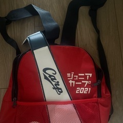 ジュニア　カープ　　広島　リュック　赤の画像