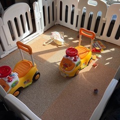 ベビーサークル 大型 ドア付き 14枚セット 赤ちゃん 安全柵の画像