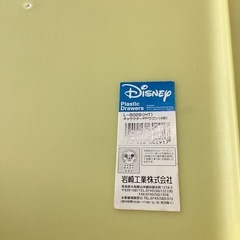 プラチェストDisney【町田市再生家具】0314の画像