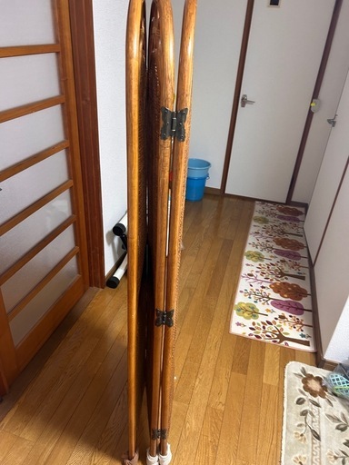 ラタン パーテーション 籐家具 衝立 3連 昭和レトロ アンティーク