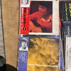 五木ひろし　レコード7枚の画像