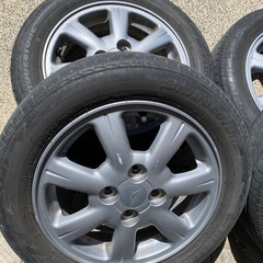 ダイハツ純正タイヤ付きホイール
の画像