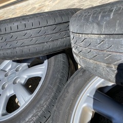 ダイハツ純正タイヤ付きホイール
の画像