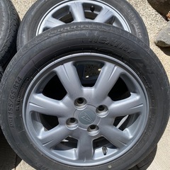 ダイハツ純正タイヤ付きホイール
の画像