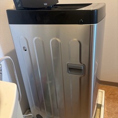 【使用3年未満】Haier洗濯機5.5kg（1人暮らしにオススメ）の画像