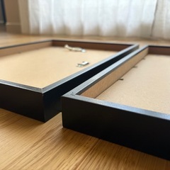 【中古】 バンクシー ポスター 額付き 2点セット　インテリアアート の画像