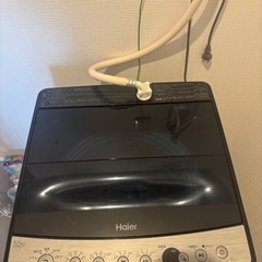 【使用3年未満】Haier洗濯機5.5kg（1人暮らしにオススメ）の画像